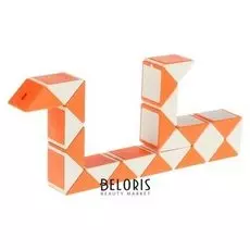 Головоломка Змейка, цвет оранжевый