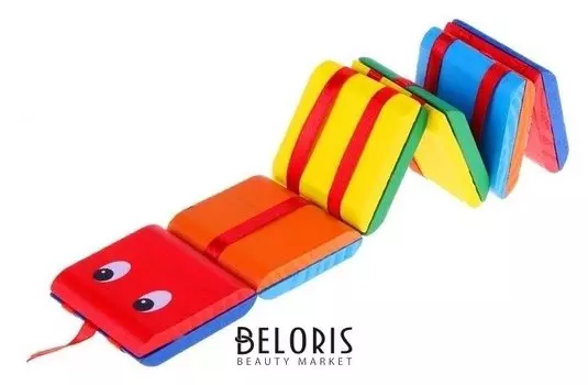 Головоломка Змейка с переворачивающимися цветными квадратами