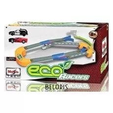 Гоночный трек с двумя машинками Eco racers