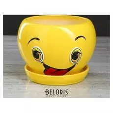 Горшок для цветов "Смайл" 2,5 л