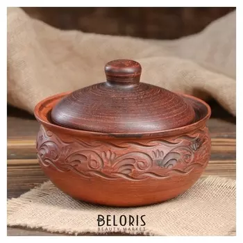 Горшок для запекания "Жаркое", с резкой, 1 л