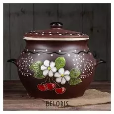 Горшок духовой "Вишня" 3 л