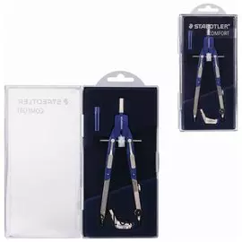 Готовальня профессиональная Staedtler "Mars Comfort", 3 предмета, пластиковый пенал