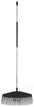 Грабли веерные Fiskars, облегченные, высота 172 см, алюминиевый черенок