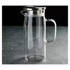 Графин 1 л "Богема", цвет серебро