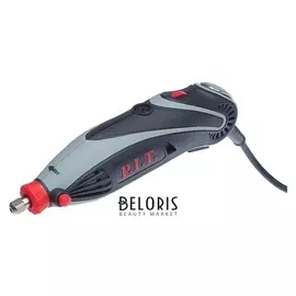 Гравер P.i.t. Pmg150-с Pro, 150 Вт, гибкий вал, цанга 3.2 мм, 33000 об/мин, 211 предметов