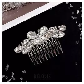 Гребень для волос "Абелия" бабочки