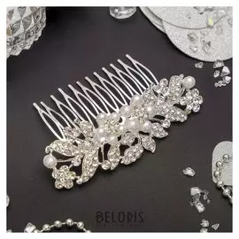 Гребень для волос "Ундина" цветение