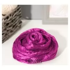 Гребенная лента 100% вискоза 50гр (1640/1643, яркая сирень)