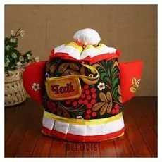 Грелка на чайник «Чай», хохлома, 30х28см