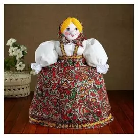 Грелка на чайник «Кукла дуняша», 35 см