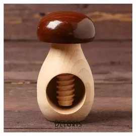 Гриб-винт, окрашенный