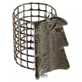 Груз-кормушка фидерная X-feeder ME Alligator Middle, 100 г, 40 мл, цвет Muddy Green