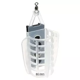 Груз-кормушка фидерная X-feeder PL Glass Wing Sport 70 г, 20 мл, прозрачный