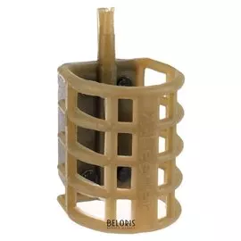 Груз-кормушка X-feeder PL Green Inline Sport, 110 г, 20 мл, цвет зелёный