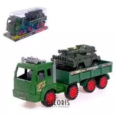 Грузовик инерционный «Фургон» с танком