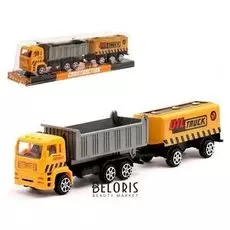 Грузовик инерционный с прицепом-цистерна