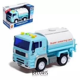 Грузовик инерционный «Спецтехника», свет и звук, 1:20