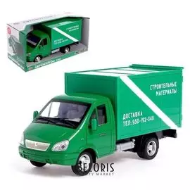 Грузовик инерционный «Строительные материалы», световые и звуковые эффекты