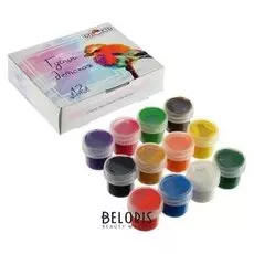 Гуашь 12 цветов х 20мл, спектр