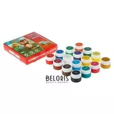 Гуашь «Цветик», 16 цветов, 20 мл