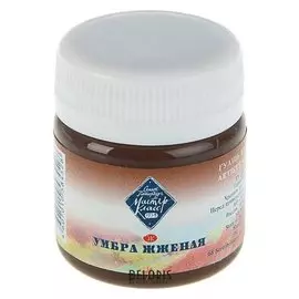 Гуашь художественная «Мастер-класс», 40 мл, умбра жжёная, в банке