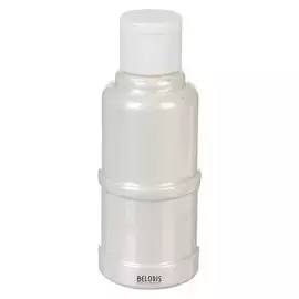 Гуашь металлик серебро 120 мл в бутылке