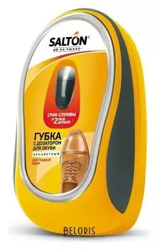 Губка с дозатором для обуви из гладкой кожи бесцветный (24) 52/34