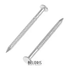 Гвоздь 40 мм ершеный, цинк, уп. 1 кг