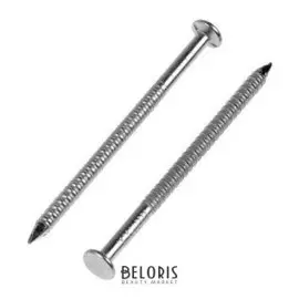 Гвоздь 50 мм ершеный, цинк, уп. 0,3 кг