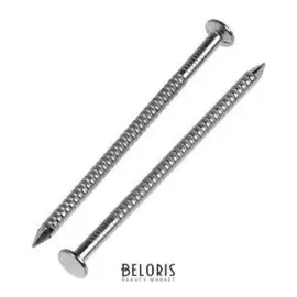 Гвоздь 60 мм ершеный, цинк, уп. 0,4 кг