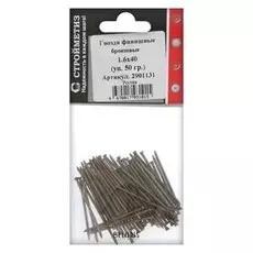Гвозди финишные 1,6х40 бронзовый, уп.50гр.
