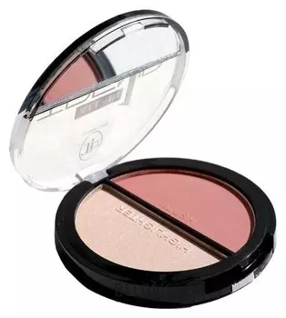 Двойные румяна-хайлайтер Trend All-In-One