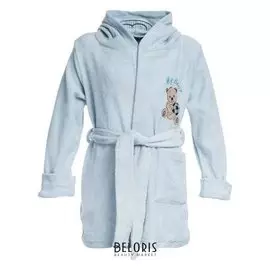 Халат для мальчика а.bk128, цвет серый, рост 98 см