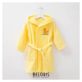 Халат махровый детский экономь и Я «Утёнок» размер 30