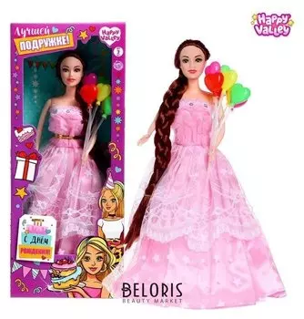 Happy Valley поздравительная кукла "Лучшей подружке" с открыткой