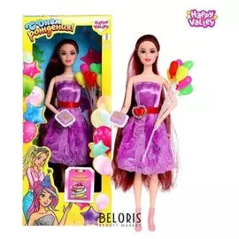 Happy Valley поздравительная кукла "С днём рождения" с открыткой