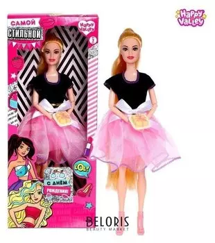 Happy Valley поздравительная кукла "Самой стильной" с открыткой