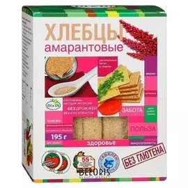 Хлебцы амарантовые