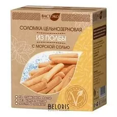 Соломка цельнозерновая из полбы с морской солью