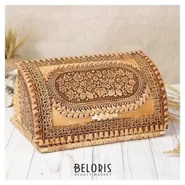 Хлебница «Ягодка», 24×20×15 см, береста