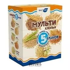 Мультихлопья 5 злаков