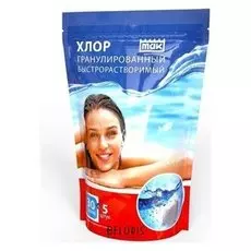 Хлор быстрорастворимый гранулированный мак, активная дезинфекция