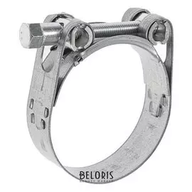 Хомут силовой Norma GBS 71/25, диаметр 68-73 мм, оцинкованный