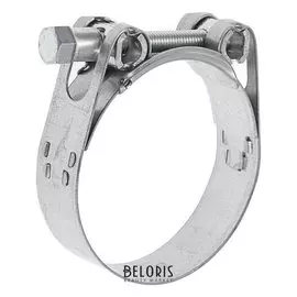 Хомут силовой Norma GBS 76/25, диаметр 73-79 мм, оцинкованный