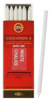Художественный мелок Koh-i-noor 4371/06, 5,6 мм, белый