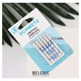 Иглы для плоскошовных машин, для джерси, №80, 5 шт