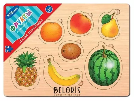 Игра из дерева "Дары природы: Фрукты"