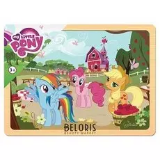 Игра из дерева "Мой маленький пони"