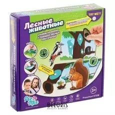 Игра настольная развивающая Лесные животные